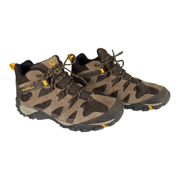 Merrell Alvernon Mid Waterproof Hiking Boots, Men’s 10.5 - Picture 3 of 10